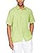 28 Palms Men's Relaxed-Fit Short-Sleeve 100% Linen Shirt