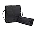 PackIt Freezable Picnic Bag with Zip Closure, Black