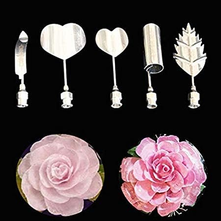 Assyrian Syringe Nozzle - 5pcs Set Jelly Flower Art Tool 1pcs Syringe Gelatin Jello Gubbin Pudding Nozzle Russian - Artistic Creation Creature Graphic Puppet Artwork Instrument Nontextual