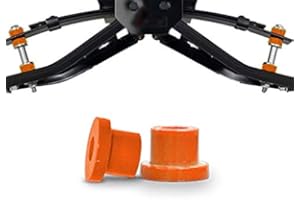 GTW Replacement A-Arm Bushing Set for GTW Golf Cart Lift Kits | Also Compatible with MadJax Lift Kits - Orange