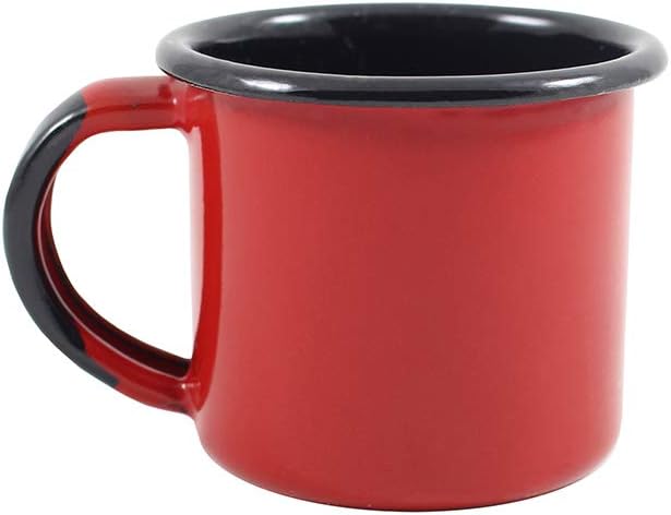 Caneca 4,5 Esmaltado Vermelho 70 ml Ewel
