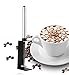 Naiver Handheld Electric Stainless Steel Milk Frother with the Free Bonus Mounting Bracket