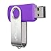 MECO 10Pcs 8GB 8G USB 2.0 Flash Drive Memory Stick Fold Storage Thumb Stick Pen Swivel Design Purple