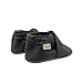SAYOYO Baby Soft Sole Prewalkers Skid-Resistant Baby Toddler Shoes Cowhide Shoes (18-24 Months, Dark Grey)