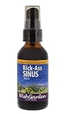 WishGarden Herbs - Kick-Ass Sinus, Organic Herbal Sinus Relief, Supports Healthy Mucus & Sinus Function (2oz Pump)