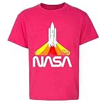 41sNXgcIEQL. SS150 Pop-Threads-NASA-Approved-Space-Program-Logo-Retro-Graphic-Toddler-Kids-Girl-Boy-T-Shirt