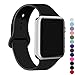 ic6Space Band Compatible for Apple Watch 38mm or 42mm, Premium Soft Silicone Sports Replacement Strap for iWatch Series 3 Series 2 Series 1