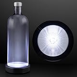 White Light Up LED Bottle Glorifier