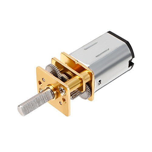 uxcell DC 3V 100RPM 3mm Dia D Shaft Cylinder 12mm Gearbox Speed Reduce Motor