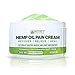 Organic Hemp Oil Extract Cream 300mg - Ultra Premium Pain Relief & Anti-Inflammatory Healing for Arthritis, Nerve, Back, Joint, Bone, Ankle, Knee, Chronic & Acute Pain - Non-GMO Ultra-Pure Full Spec