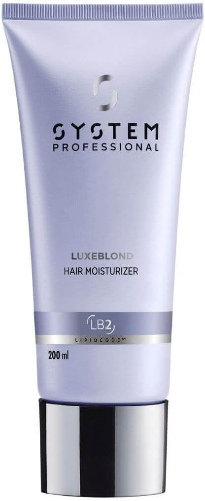 System Professional LuxeBlond Conditioner 200ml Paraben Free Blonde Hair