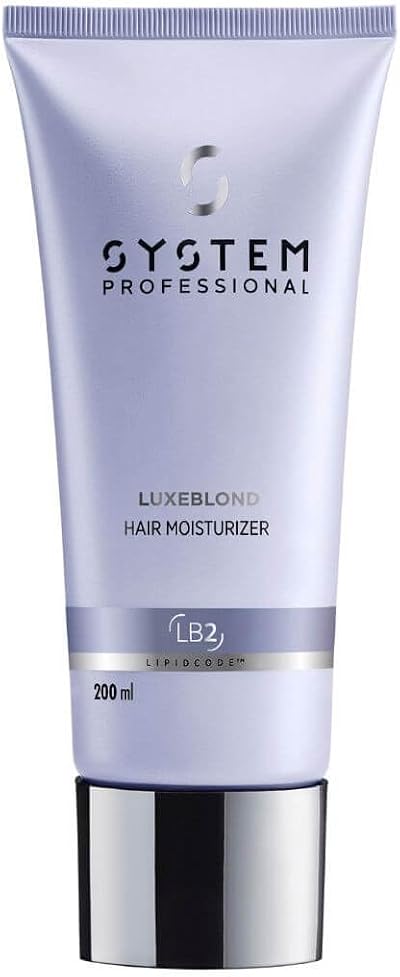 System Professional LuxeBlond Conditioner 200ml Paraben Free Blonde Hair
