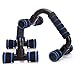 MythGeek Push up Pushup Bars Stands Handles Set for Men and Women Workout - Blue
