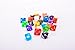 25 Count Assorted Pack of 8 Sided Dice - Multi Colored Assortment of D8 Polyhedral Dice