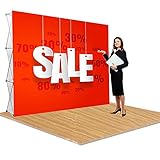 C B Signs L.E.D. Portable Backdrop Booth Frame