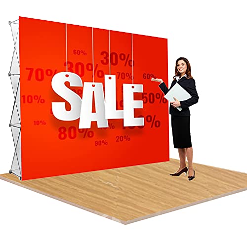 C B Signs L.E.D. Portable Backdrop Booth Frame
