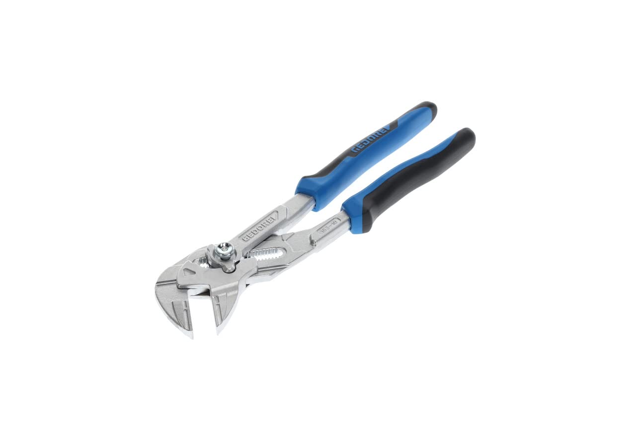 GEDORE Pliers Wrench, Adjustable Universal Tool, Continuous Size Adjustment, Special Coated Steel, Ergonomic Handles, 10 Inch