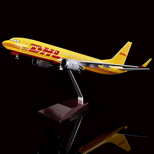24Hours 18” 180 Scale Model Jet DHL Airplane B737 Model Planes