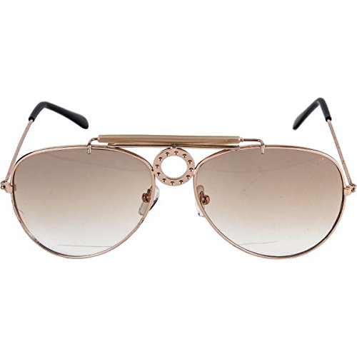 Amscan Disco Fever 70's Party Swinger Glasses, Gold/Brown