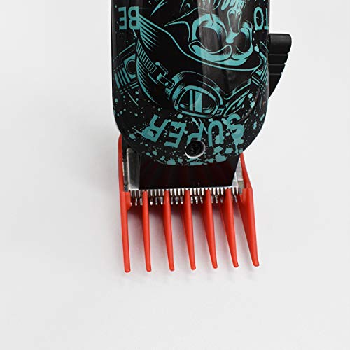 ZEROKIWI Professional Hair Clipper Guide Combs, 8 Packs Cutting Guide Combs, 8 Lengths 8 Random Color-Assorted Guard Combs Attachment 1/8\