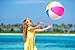 Kidsco 6 Pack Inflatable Beach Balls - 12 Inch, Rainbow Colored - For Swimming Pools, Pool Party, Playing, Volleyball, Beach, Ocean, Kids, & Adults