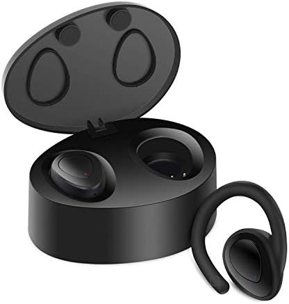 Wireless Earbuds, Bluetooth Earbuds with Microphone, True Wireless Headphones, 3D Stereo Sound Headsets, Sweatproof in-Ear Sport Earphones with Portable Charging Case