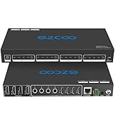 HDMI Matrix 4X4 4K 60Hz 4:4:4 HDR Koaxial Audio Breakout - HDCP 2.2 HDMI 2.0 Matrix 4x4 18Gbps mi...