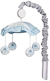 GEENNY OptimaBaby Blue Grey Elephant Musical Mobile