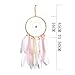 Handmade Dream Catcher Indian Wall Hanging Home and Garden Decor Ornament Craft (Pink)