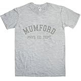 Mens T Shirt - Mumford Phys Ed - Ash grey - Large