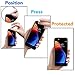 Webcam Cover (3 Pack, Black) - NanoTech Strong Adhesive Web Camera Protector for Laptops, Smartphones, Tablets and Desktop Computers - Gentle on Your Devices - Protect Your Privacy & Security
