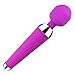 Mini Wand Massager, Cordless Powerful Deep Tissue Massager Handheld Massage Wand with 16 Vibration Modes (Purple)