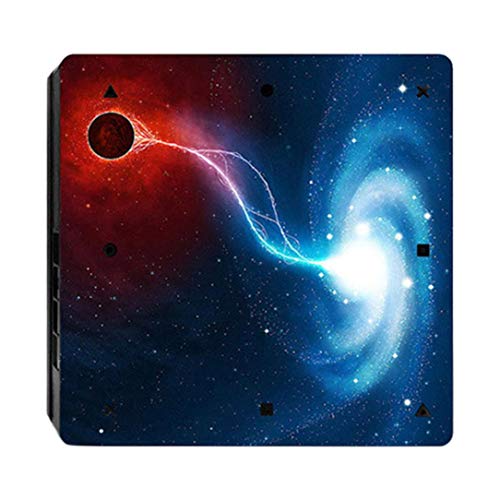 SUKEQ Protective Skin for PS4 Controller, Galaxy Vinyl Sticker Decal Cover for Sony Playstation Console Controller (Galaxy C)