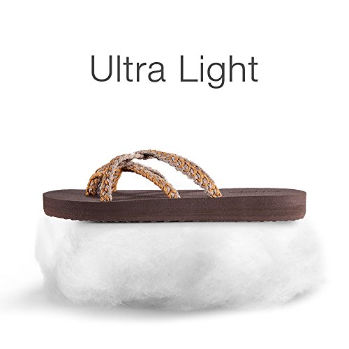 everelax women's flat sandals