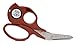 Night Owl Medical Scissors - 5-in-1 Compact Trauma Shears for Nurses and Medical Professionals with Rechargeable USB Light - Excellent for ICU, Surgery & Telemetry (Red)