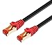 SNANSHI Cat 8 Ethernet Cable 25 ft, Outdoor Ethernet Network Cable RJ45 Patch Cord SFTP Gigabit 10/100/1000Mbit/s with Gold Plated Lead for Switch/Router/Modem/Patch Panel