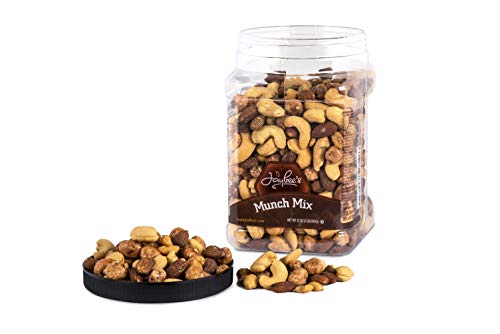 Jaybees Nuts Snack Trail Munch Mix - Great Mixed Nuts Snack for Home Office or Holiday Gift Giving Sweet & Crunchy 32 oz