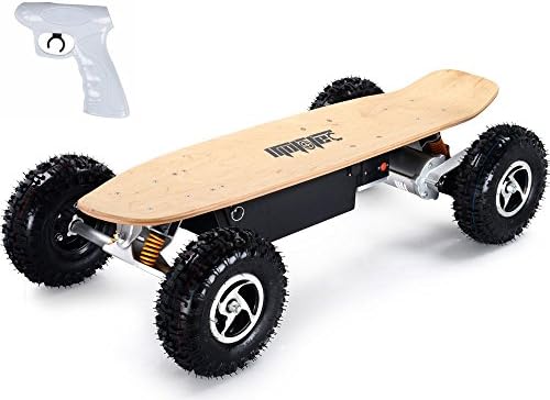 SAY YEAH Adult Electric Board Power Dirt Long Skateboard,Remote Control&Speed Adjusted Scooter for Boys and Girls