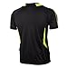 West Biking Mens Breathable Running Tops Sport Short Sleeve Cycle Racing Cycling Jersey (Black Blue Red Green White)