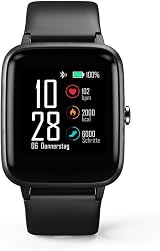 Hama Fit Watch 5910 Smartwatch Full Touch Screen GPS Waterproof Heart Rate Black view 9