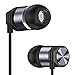 In Ear Headphones Maxtronic Metasonics Earbud with Line-in Microphone Heavy Bass Dynamic Driver Earphones with Non Tangle Fabric Braid For Running Gym iOS Android Phones Music Player iPhone
