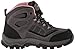 Hi-Tec Kids Unisex Hillside Waterproof Jr hiking Boot (Toddler/Little Kid/Big Kid), Charcoal/Blush, 13 M Little Kid