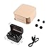 Wireless Earbuds, True Bluetooth Headphones Noise Cancelling HD Stereo Twins Mini Invisible Headset with Portable Charger Box and Built-in Mic, for iOS、Android、Tablet etc.Various Kinds of Equipment