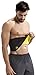 Hot Shapers Thermal Hot Belt for Men (Black, S) – Slimming Compression and Calorie Burning Activewear