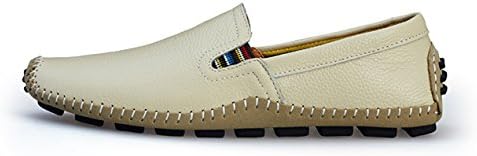 Lifefulfun Men's Fashion Casual Driving Moccasin Leather Boat Shoes Slip On Loafers Flats Shoes