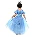 Loel Cinderella Dress Princess Costume Simulation Butterfly Dress,120cm for 4-5YS
