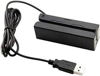 Misiri R90 USB 3 Tracks Magnetic Stripe Credit Card Reader Magstripe Scanner Swipe