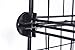JS HANGER Black Wire Storage Cubes, Set of 6, Clothes Organizer