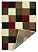 Sweet Home Stores Modern Boxes Design Area Rug 5' X 7', Multi-Color