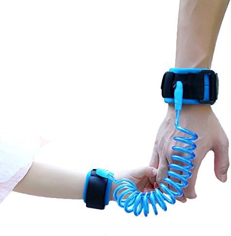Child Leash Anti Lost Wrist Link Wrist Belt for Toddler Wrist Straps Cotton Eco Friendly Skin Safe 1.5M for Child or Toddler